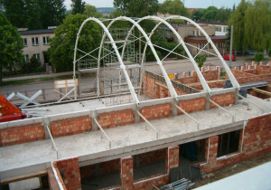 Budynek szkoły dawniej