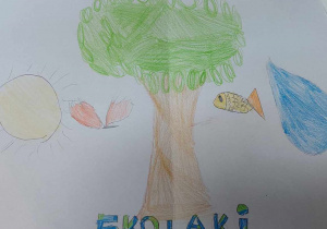 Drzewo symbolem Ekolaków-projekt