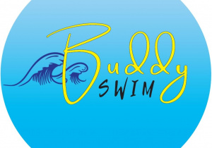 Logo szkoły pływackiej Buddy Swim