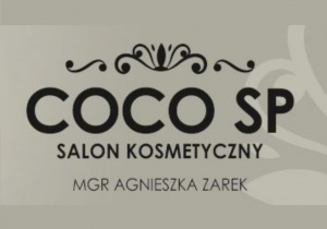 Logo salonu kosmetycznego COCO SP