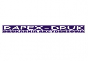 Logo firmy Rapex-Druk