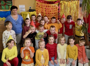 Zbiorowe klasowe zdjęcie