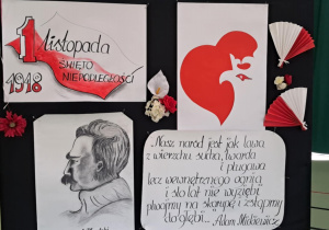 dekoracja na Święto Niepodległości