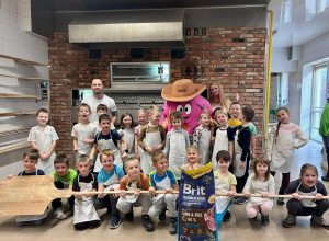 zdjęcie grupowe w piekarni - klasa 1a