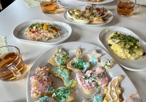 potrawy na świątecznym stole