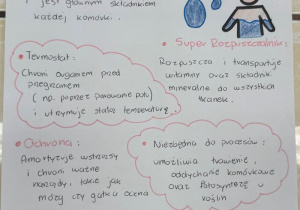 plakat- znaczenie wody