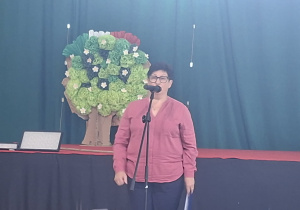powitanie gości przez Panią Dyrektor
