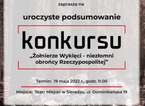 Konkurs "Żołnierze Wyklęci - niezłomni obrońcy Rzeczpospolitej"