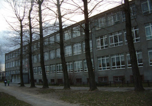 Budynek szkoły dawniej