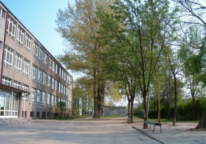 Budynek szkoły dawniej